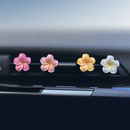 4pcs Floral Car Air Freshener Ornaments - Add a Refreshing Aroma to Your Automobile!
