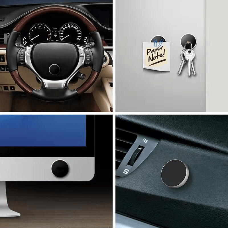 Magnetic Phone Car Holder Universal Magnetic Mount Bracket Stick On Car Dashboard Wall For IPhone/Samsung/Xiaomi