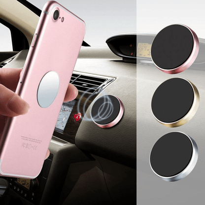 Magnetic Phone Car Holder Universal Magnetic Mount Bracket Stick On Car Dashboard Wall For IPhone/Samsung/Xiaomi