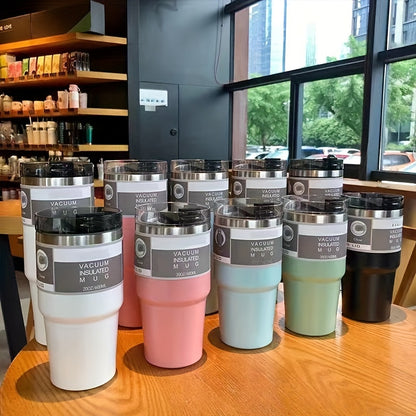 20oz/30oz Ice Topper Cup Car Portable Car Cup Double Layer 304 Stainless Steel Insulation Water Cup Beer Cup for restaurants/cafes