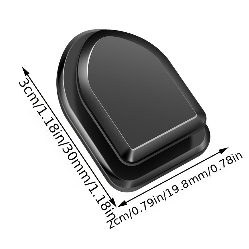 4pcs Car Hook USB Data Cable Key Mask Storage Hook Sticker, Car Interior Accessories Hook