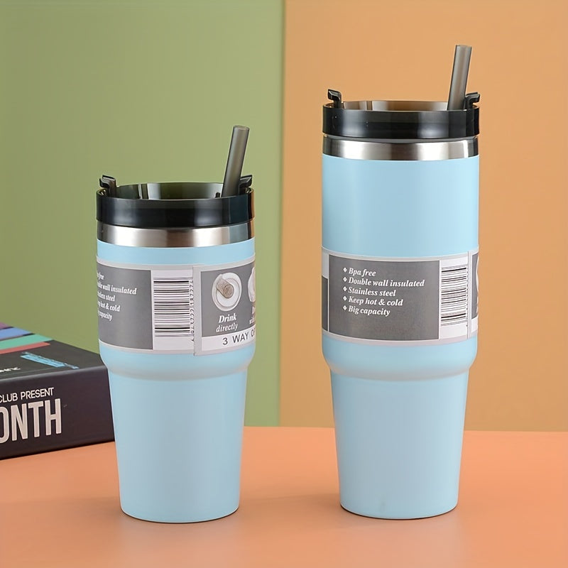 20oz/30oz Ice Topper Cup Car Portable Car Cup Double Layer 304 Stainless Steel Insulation Water Cup Beer Cup for restaurants/cafes