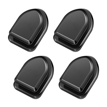 4pcs Car Hook USB Data Cable Key Mask Storage Hook Sticker, Car Interior Accessories Hook