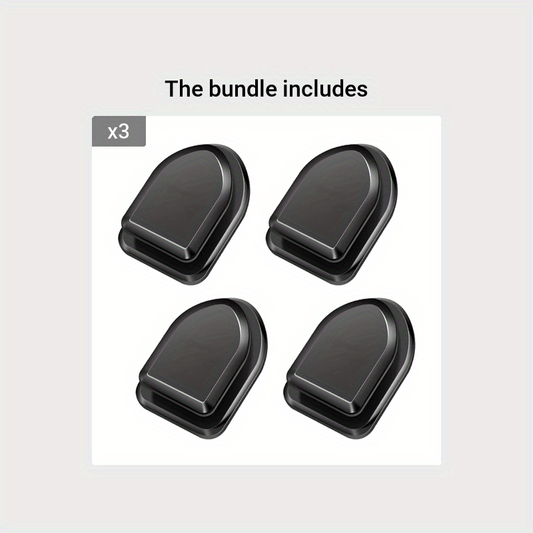 4pcs Car Hook USB Data Cable Key Mask Storage Hook Sticker, Car Interior Accessories Hook