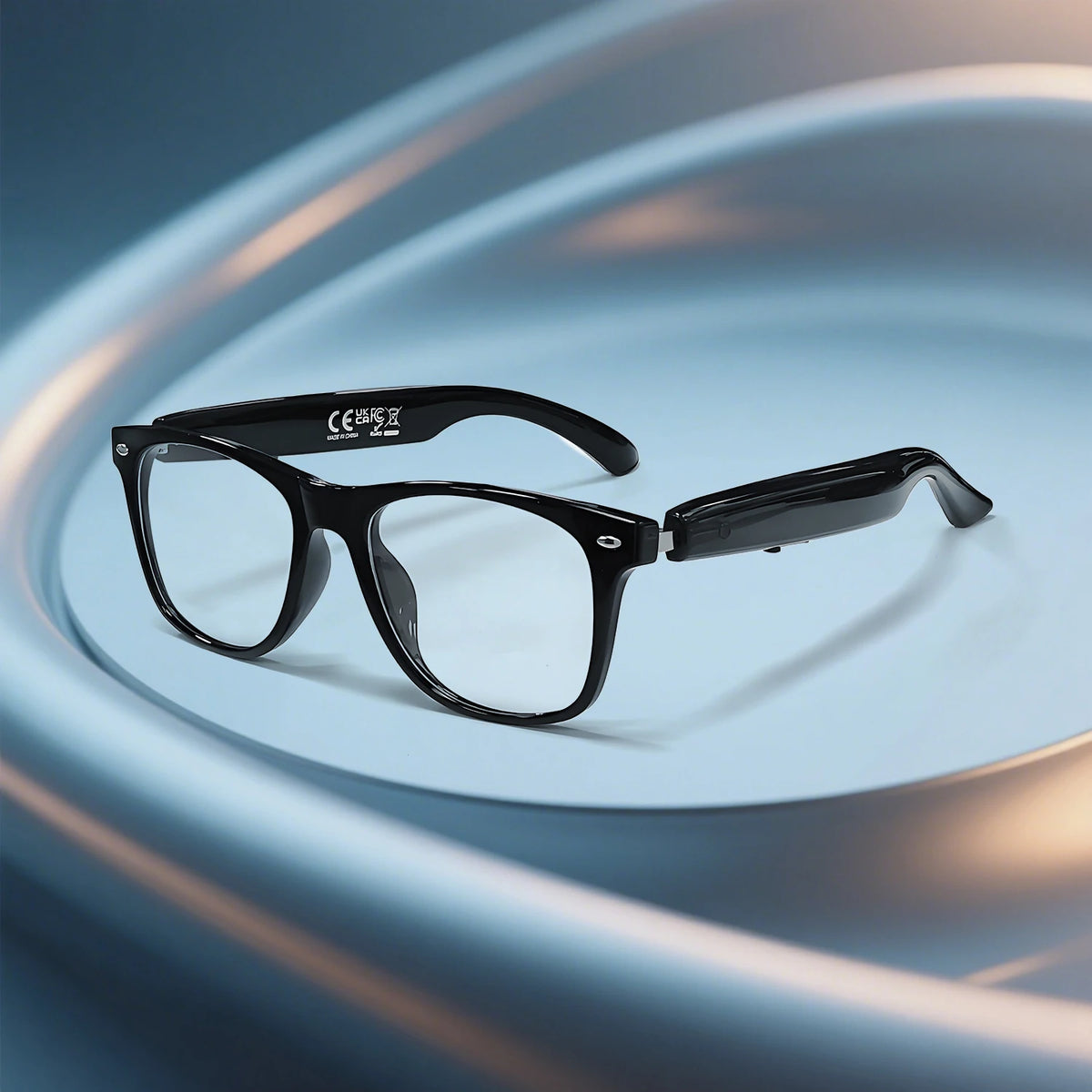 SENBONO New Smart Glasses for Men Women Bluetooth Call AI Translation Music Control Volume Control Sunglasses Anti-blue Light