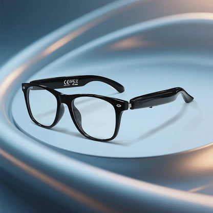 SENBONO New Smart Glasses for Men Women Bluetooth Call AI Translation Music Control Volume Control Sunglasses Anti-blue Light