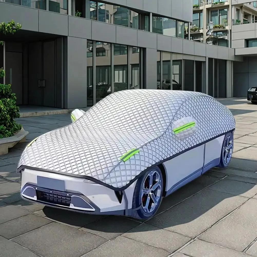 Car Cover Outdoor Protection Waterproof Four Seasons Windshield Protection Hail Protector Snow Cover Sunshade Frost Cover Parts