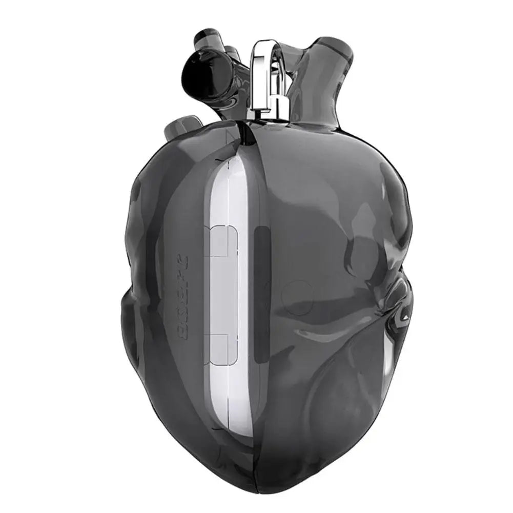 Halloween Bluetooth Earphone Case For Airpods 3/Pro 2 Red Heart Shape Anti-Fall Anti-scratch Protective Bag Fun Decoration