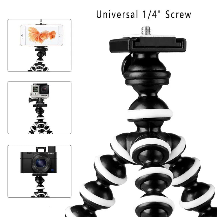 Tripods Tripod For Phone Mobile Camera Holder Clip Smartphone Monopod Tripe Stand Octopus Mini Tripod Stativ For Phone