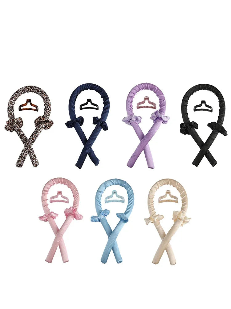 No Heat Foam Sleeping Curling Iron Big Wave Lazy Curl Styler for DIY Hair Dressing Tool - Efficient Hair Wave Styling