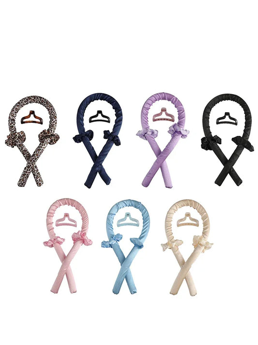 No Heat Foam Sleeping Curling Iron Big Wave Lazy Curl Styler for DIY Hair Dressing Tool - Efficient Hair Wave Styling