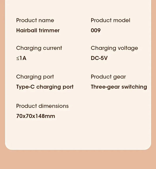 Portable Electric Lint Remover with LED Display USB Rechargeable Sweater Shaver Household Clothes Hair Ball Trimmer