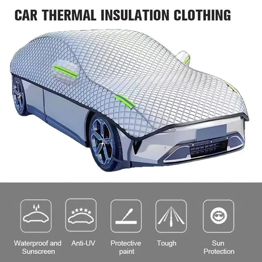 Car Cover Outdoor Protection Waterproof Four Seasons Windshield Protection Hail Protector Snow Cover Sunshade Frost Cover Parts