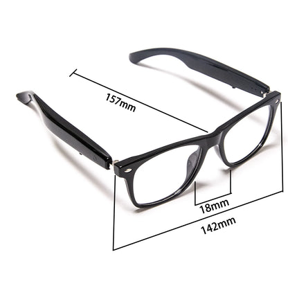 SENBONO New Smart Glasses for Men Women Bluetooth Call AI Translation Music Control Volume Control Sunglasses Anti-blue Light