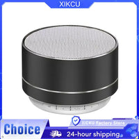 A10 10M Mini Portable Wireless Bluetooth Speaker Steel Cannon Subwoofer Bluetooth Audio Gift For Laptops Phone Outdoors Speakers