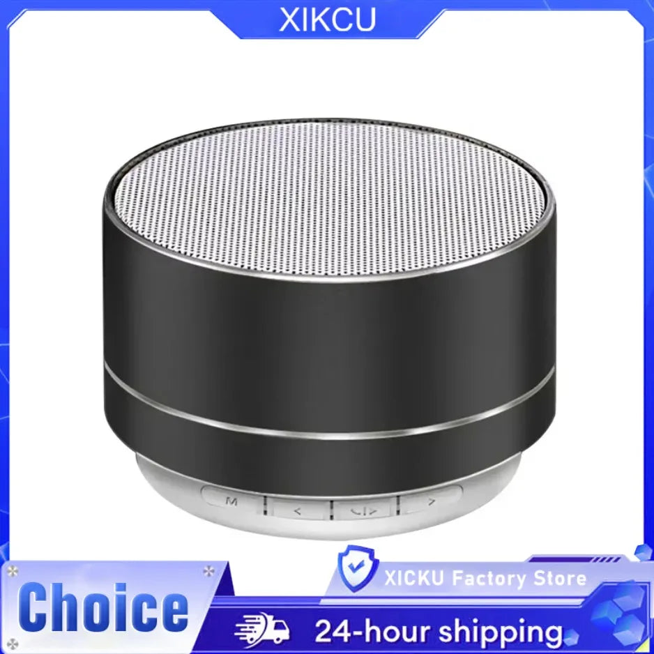 A10 10M Mini Portable Wireless Bluetooth Speaker Steel Cannon Subwoofer Bluetooth Audio Gift For Laptops Phone Outdoors Speakers