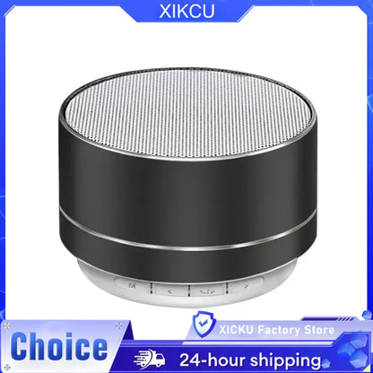 A10 10M Mini Portable Wireless Bluetooth Speaker Steel Cannon Subwoofer Bluetooth Audio Gift For Laptops Phone Outdoors Speakers