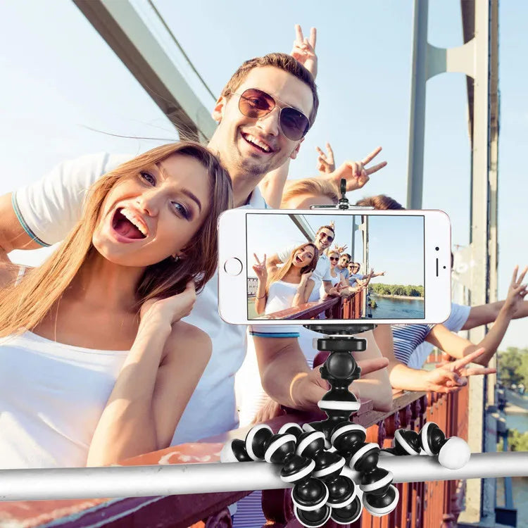 Tripods Tripod For Phone Mobile Camera Holder Clip Smartphone Monopod Tripe Stand Octopus Mini Tripod Stativ For Phone