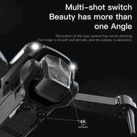 Remote Control Drone with Camera 4K 3 Front Camera 2 Bottom Camera Obstacle Avoidance 5GWiFi FPV Storage Bag Package Trajectory