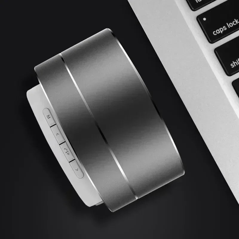 A10 10M Mini Portable Wireless Bluetooth Speaker Steel Cannon Subwoofer Bluetooth Audio Gift For Laptops Phone Outdoors Speakers