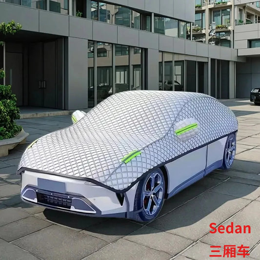 Car Cover Outdoor Protection Waterproof Four Seasons Windshield Protection Hail Protector Snow Cover Sunshade Frost Cover Parts