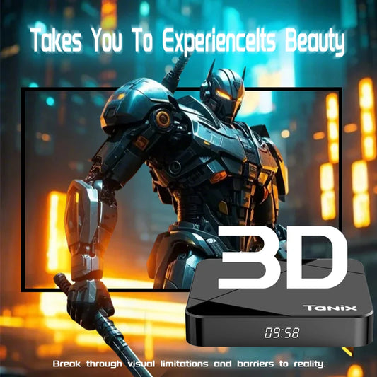 Tanix TX5 Android 14 Amlogic S905Y5 TV Box 4G 32G/64G 2.4G&5G Dual Wifi 4K Smart STB AV1 3D BT Streaming Media Player