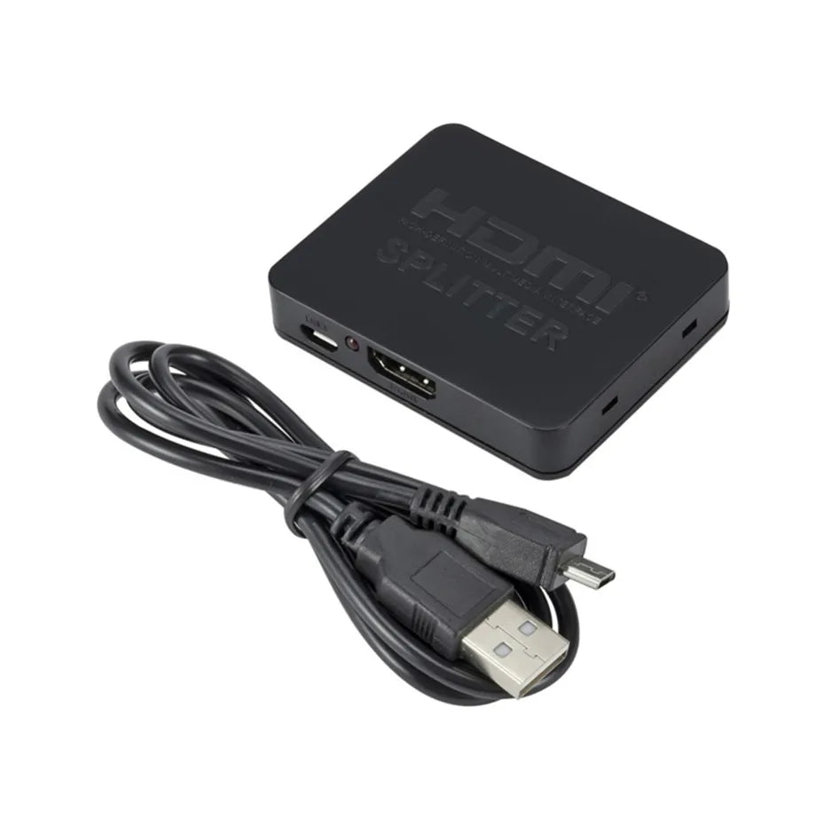 4K 2K HDMI Splitter 1 in 4 out 4x1 HDMI Switch HDMI-compatible Adapter HD 1080P Video Switcher For Xbox PS4 DVD HDTV PC Laptop