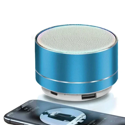 A10 10M Mini Portable Wireless Bluetooth Speaker Steel Cannon Subwoofer Bluetooth Audio Gift For Laptops Phone Outdoors Speakers