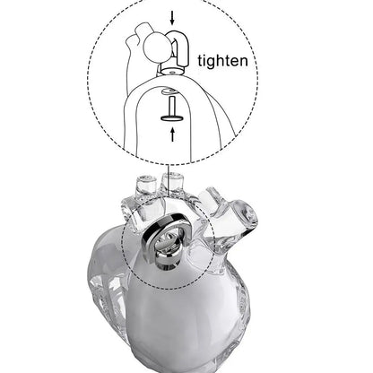 Halloween Bluetooth Earphone Case For Airpods 3/Pro 2 Red Heart Shape Anti-Fall Anti-scratch Protective Bag Fun Decoration