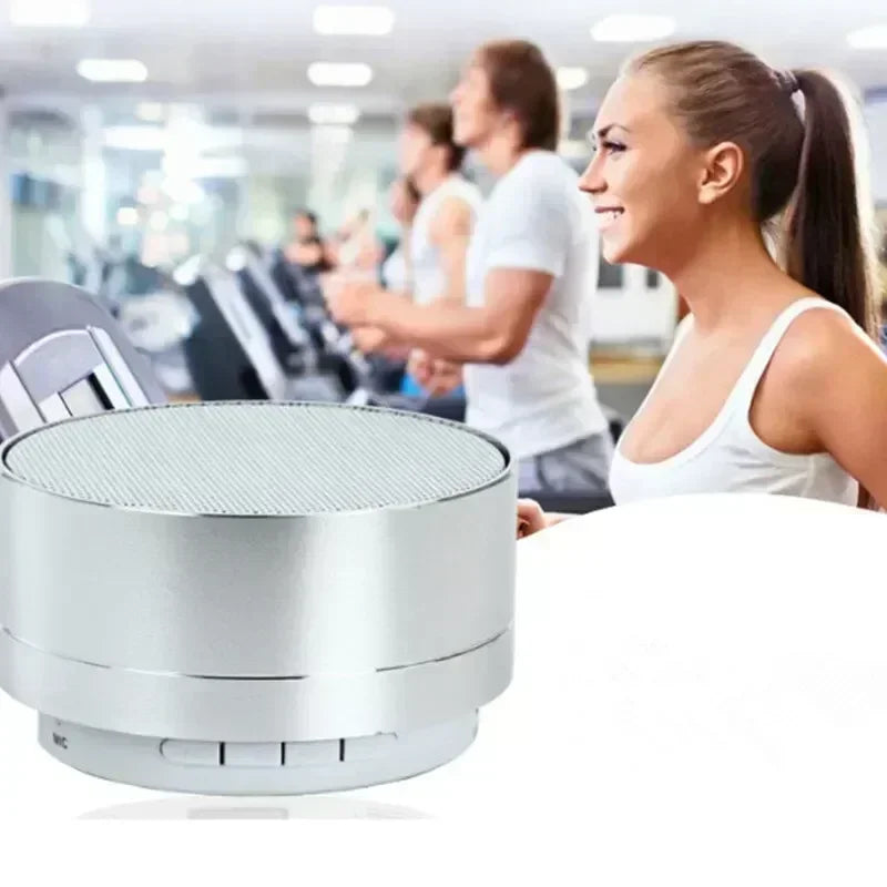 A10 10M Mini Portable Wireless Bluetooth Speaker Steel Cannon Subwoofer Bluetooth Audio Gift For Laptops Phone Outdoors Speakers