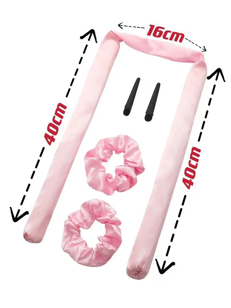 No Heat Foam Sleeping Curling Iron Big Wave Lazy Curl Styler for DIY Hair Dressing Tool - Efficient Hair Wave Styling