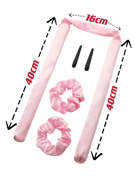 No Heat Foam Sleeping Curling Iron Big Wave Lazy Curl Styler for DIY Hair Dressing Tool - Efficient Hair Wave Styling