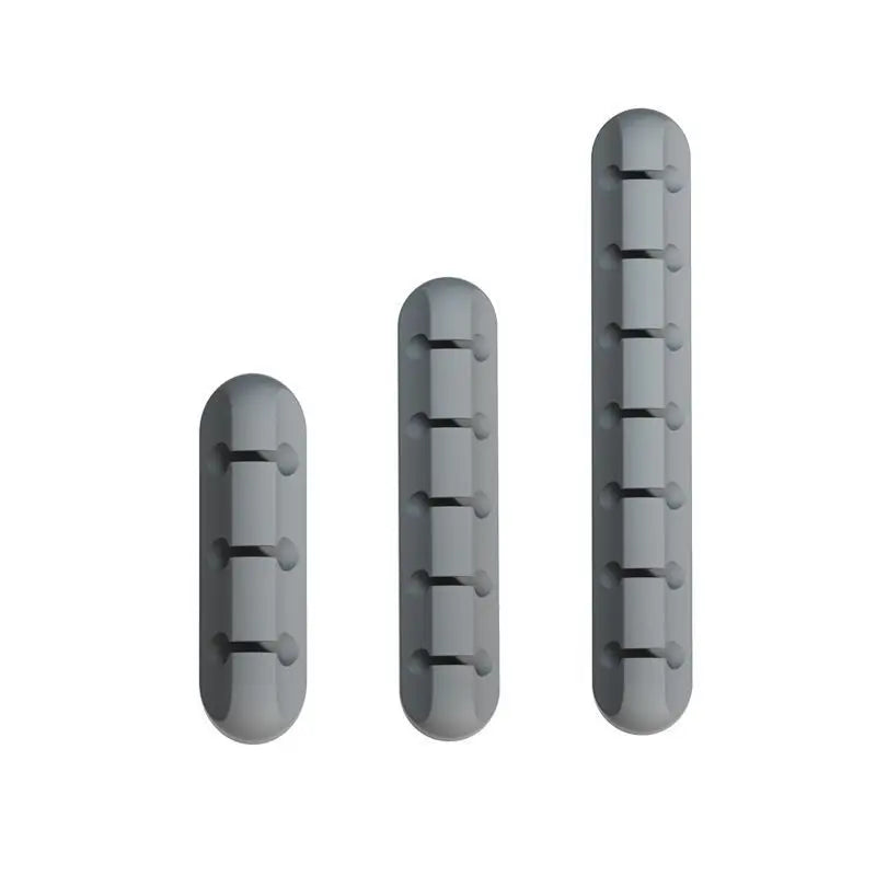 Adhesive Cable Holder Clips Cord Management Wire Organizer for Desktop USB Charging Cable Nightstand Power Cord Mouse Cable