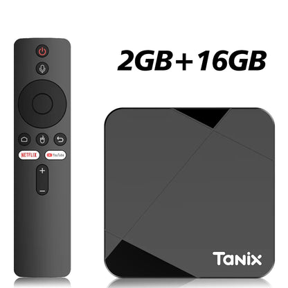 Tanix TX5 Android 14 Amlogic S905Y5 TV Box 4G 32G/64G 2.4G&5G Dual Wifi 4K Smart STB AV1 3D BT Streaming Media Player