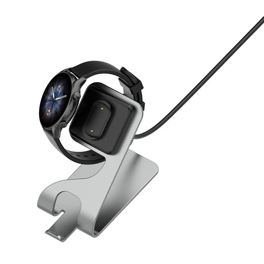 Charger Stand for Amazfit GTR 3/4/ GTR 3 4 Pro/ GTS 3/ T-Rex 2 Charging Dock with USB Charger Cable for Amazfit GTR3 Smart Watch