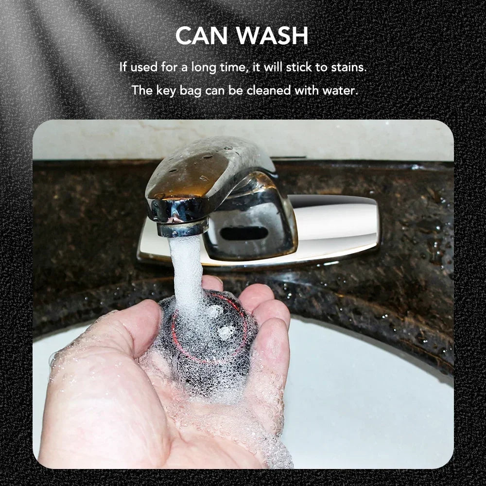 Car key protector is suitable for snow.