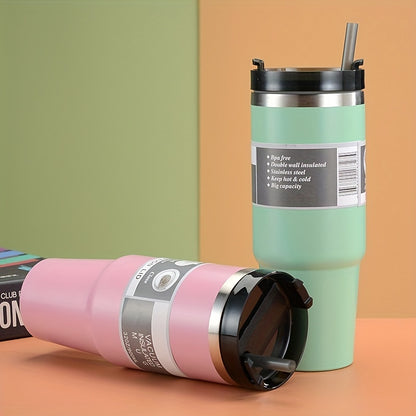 20oz/30oz Ice Topper Cup Car Portable Car Cup Double Layer 304 Stainless Steel Insulation Water Cup Beer Cup for restaurants/cafes