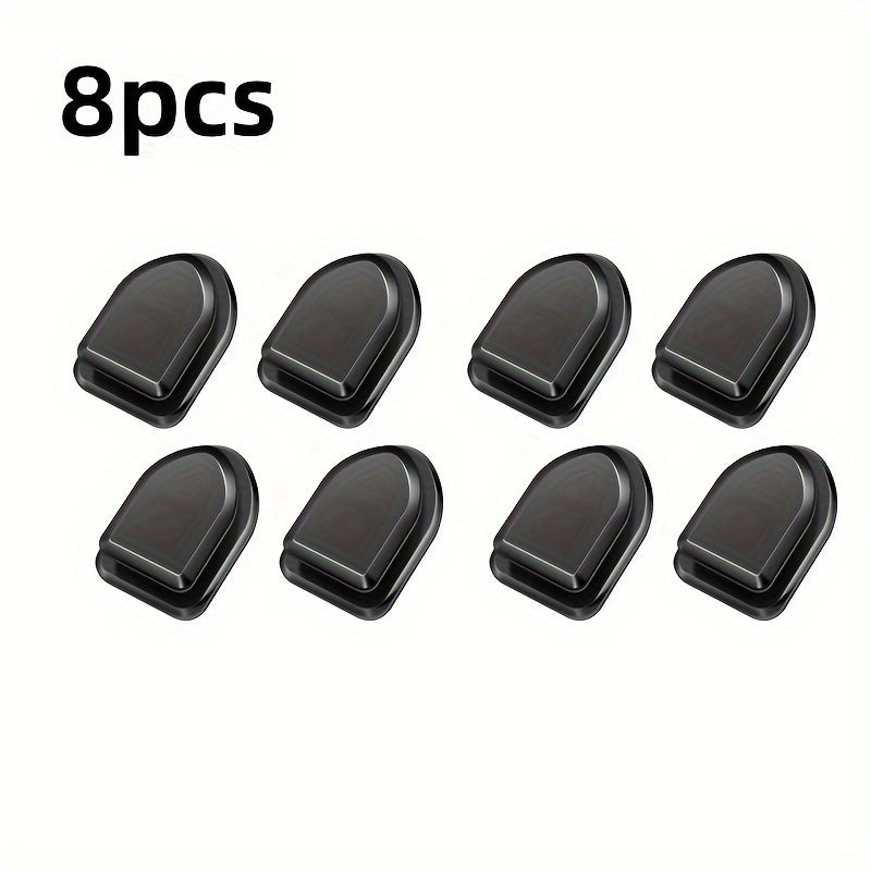 4pcs Car Hook USB Data Cable Key Mask Storage Hook Sticker, Car Interior Accessories Hook